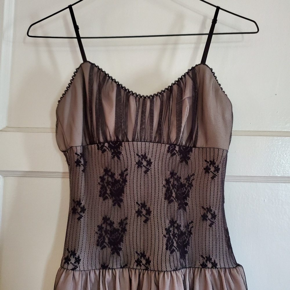 *Donated* Lace & Nude Dress - Picture 3 of 8